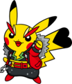 PGL-Artwork von Rocker-Pikachu