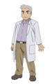Professor Eich gibt den neuen Trainern einen PokéDex und ein Starter-Pokémon.